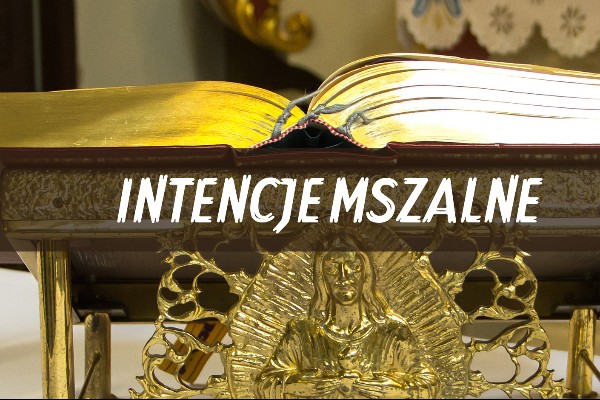 Intencje mszalne 16-23.08.2026